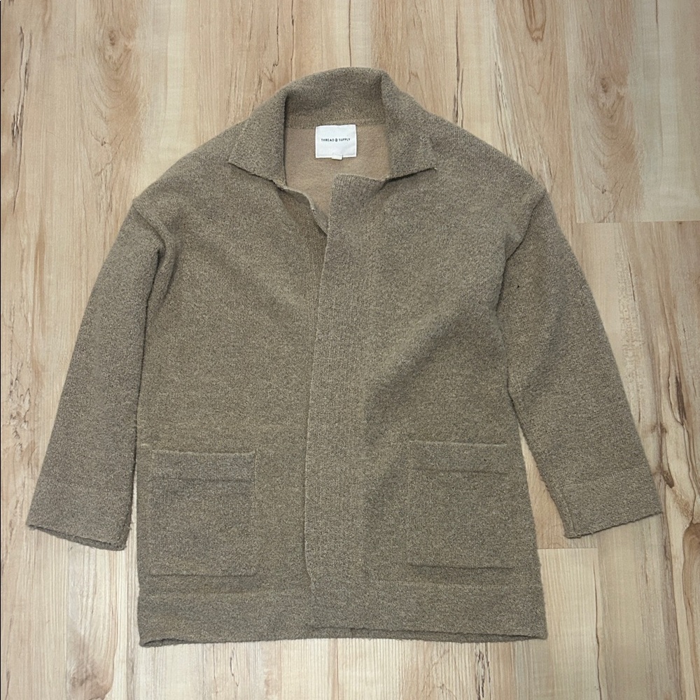 Thread & Supply Camel Shacket